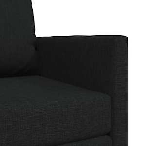 Pohovka na spaní 60cm Černá textil - obrázek 7