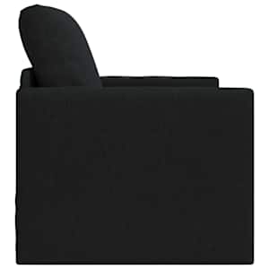 Pohovka na spaní 60cm Černá textil - obrázek 5