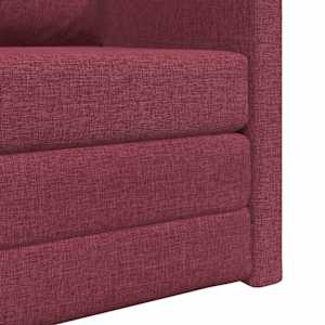 Pohovka na spaní 60cm Víno Červené textil - obrázek 9