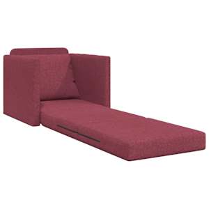 Pohovka na spaní 60cm Víno Červené textil - obrázek 4