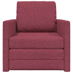 Pohovka na spaní 60cm Víno Červené textil - obrázek 5