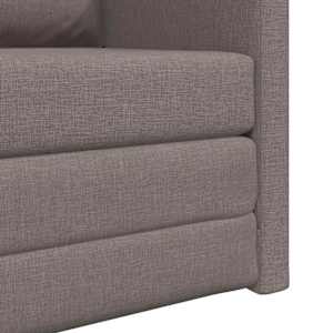 Pohovka na spaní 60cm Taupe textil - obrázek 9