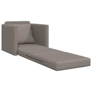 Pohovka na spaní 60cm Taupe textil - obrázek 4
