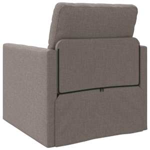 Pohovka na spaní 60cm Taupe textil - obrázek 7