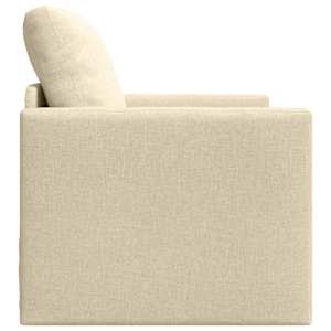 Pohovka na spaní 60cm Krémová textil - obrázek 6