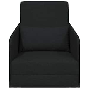 Pohovka na spaní 60cm Černá textil - obrázek 4