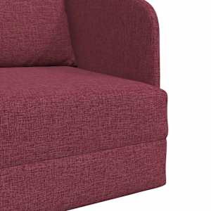 Pohovka na spaní 60cm Víno Červené textil - obrázek 9