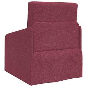Pohovka na spaní 60cm Víno Červené textil - obrázek 7