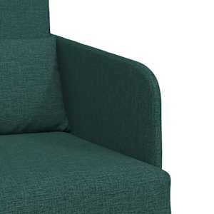 Pohovka na spaní 60cm Tmavě zelená textil - obrázek 8