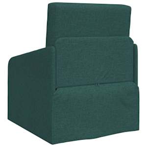 Pohovka na spaní 60cm Tmavě zelená textil - obrázek 7