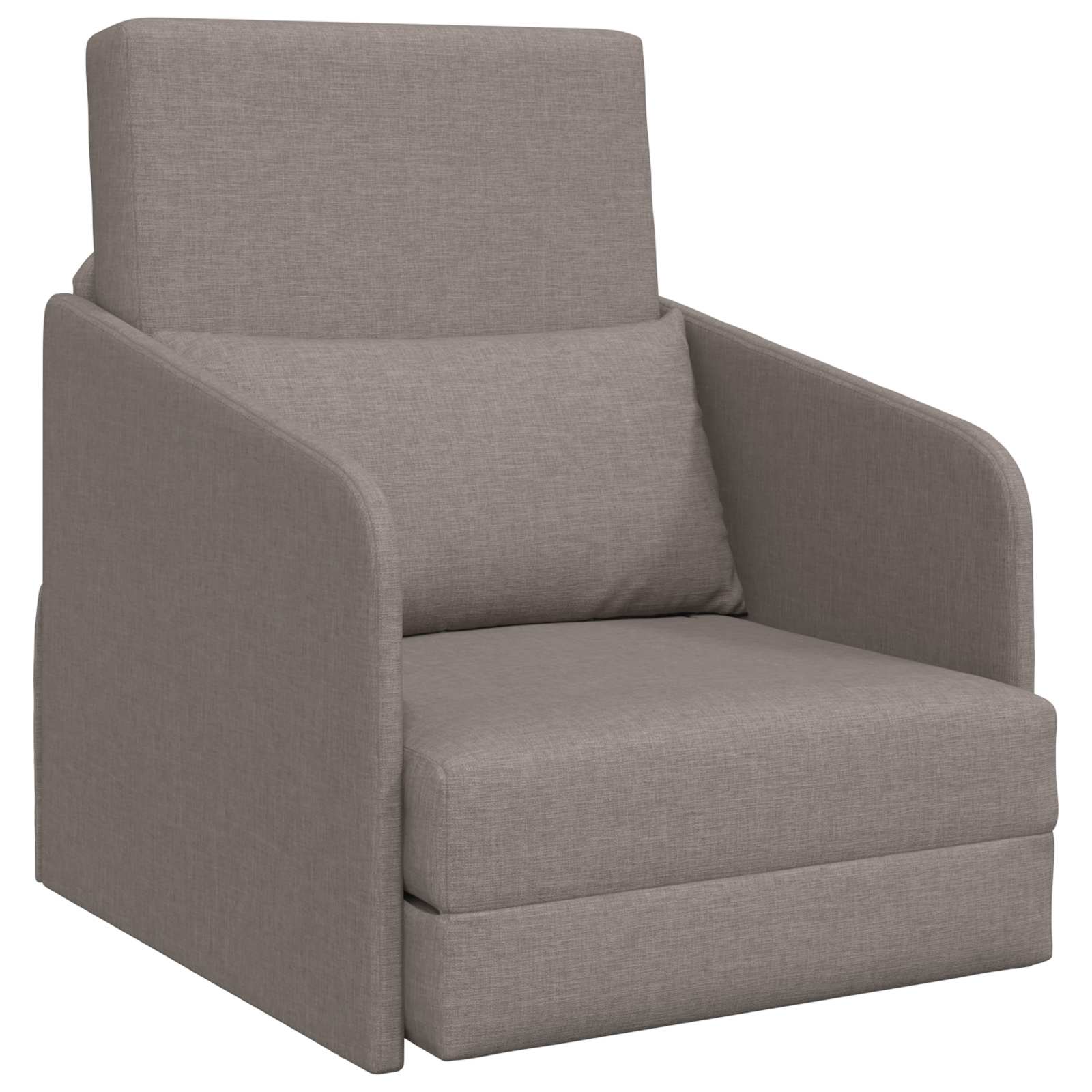 Thumbnail - vidaXL Schlafsofa 60cm Taupe Stoff