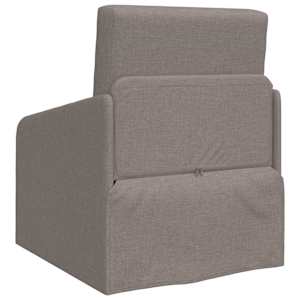 Pohovka na spaní 60cm Taupe textil - obrázek 7