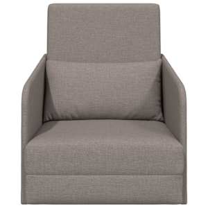 Pohovka na spaní 60cm Taupe textil - obrázek 5