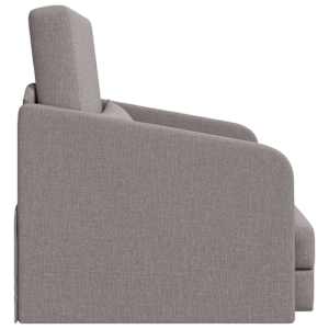 Pohovka na spaní 60cm Taupe textil - obrázek 6