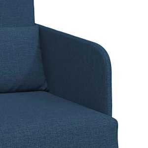 Pohovka na spaní 60cm Modrá textil - obrázek 8