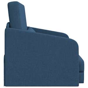 Pohovka na spaní 60cm Modrá textil - obrázek 6
