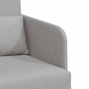Pohovka na spaní 60cm Oblačno šedá textil - obrázek 8