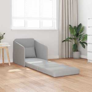 Pohovka na spaní 60cm Oblačno šedá textil - obrázek 3