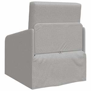 Pohovka na spaní 60cm Oblačno šedá textil - obrázek 7