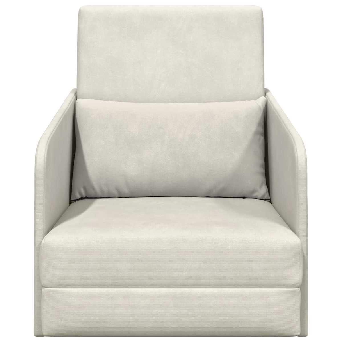 Sovesofa 65 x 80 x 83 cm Fløjl - Billede 5