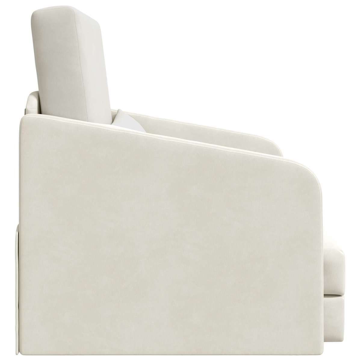 Sovesofa 65 x 80 x 83 cm Fløjl - Billede 6