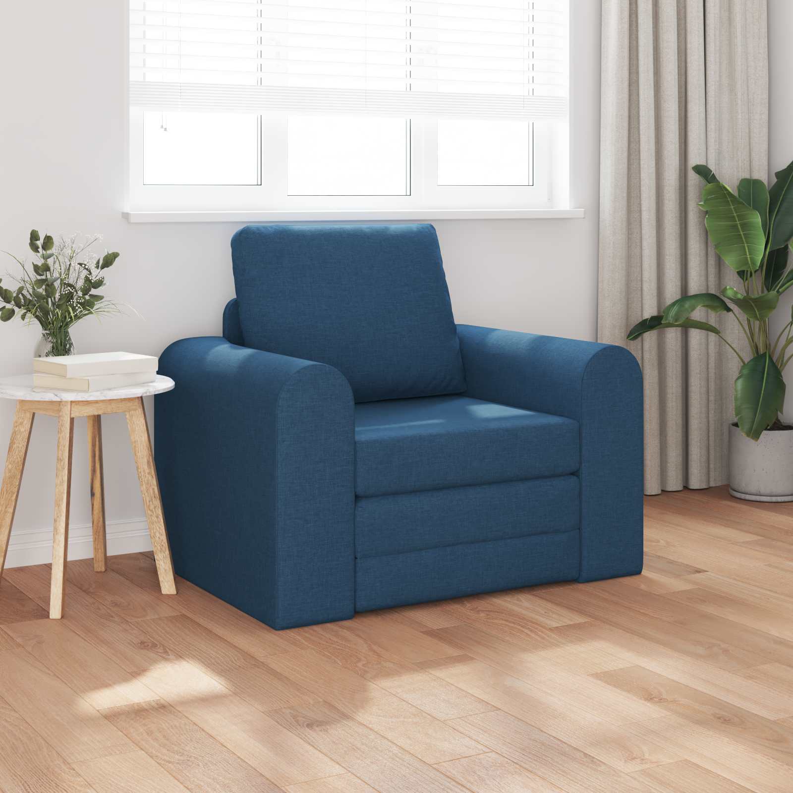 Thumbnail - vidaXL Schlafsofa Blau 98 x 71 x 83 cm Stoff