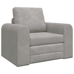 vidaXL Diivanvoodi Helehall 98 x 71 x 83 cm Samet