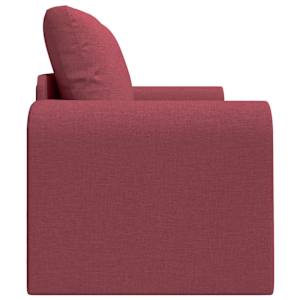 Pohovka na spaní 60cm Víno Červené textil - obrázek 6
