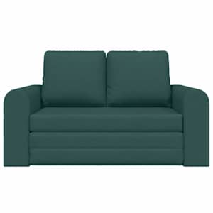 Pohovka na spaní 60cm Tmavě zelená textil - obrázek 5