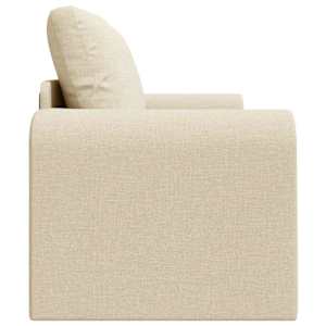 Pohovka na spaní 60cm Krémová textil - obrázek 6
