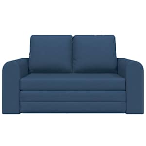 Pohovka na spaní 60cm Modrá textil - obrázek 5