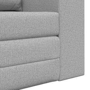 Pohovka na spaní 60cm Oblačno šedá textil - obrázek 9