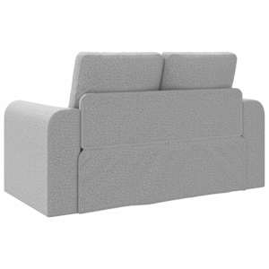 Pohovka na spaní 60cm Oblačno šedá textil - obrázek 7