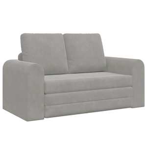 vidaXL Diivanvoodi Helehall 148 x 71 x 83 cm Samet