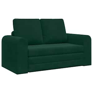 vidaXL Diivanvoodi Tume rohelise 148 x 71 x 83 cm Samet