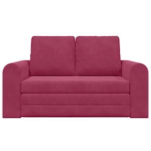Pohovka na spaní 60cm Víno Červené samet - obrázek 5