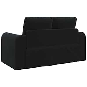 Pohovka na spaní 60cm Černá samet - obrázek 7