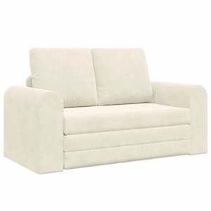 vidaXL Diivanvoodi cream 148 x 71 x 83 cm Samet