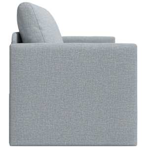 Pohovka na spaní 110cm Světle šedá textil - obrázek 6