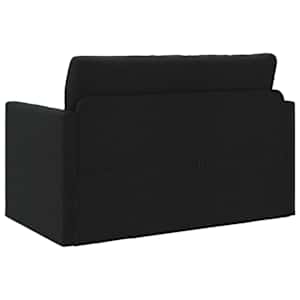 Pohovka na spaní 110cm Černá textil - obrázek 7