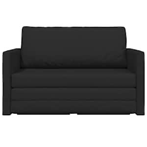 Pohovka na spaní 110cm Černá textil - obrázek 5