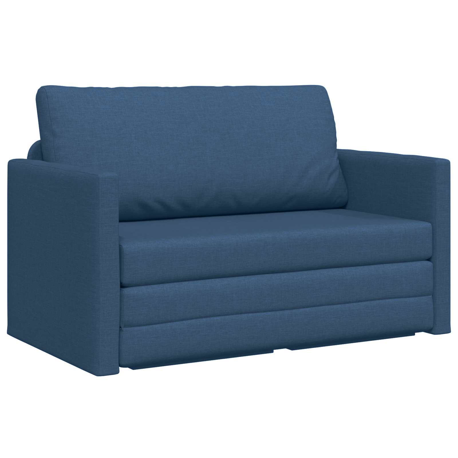Thumbnail - vidaXL Schlafsofa 110cm Blau Stoff