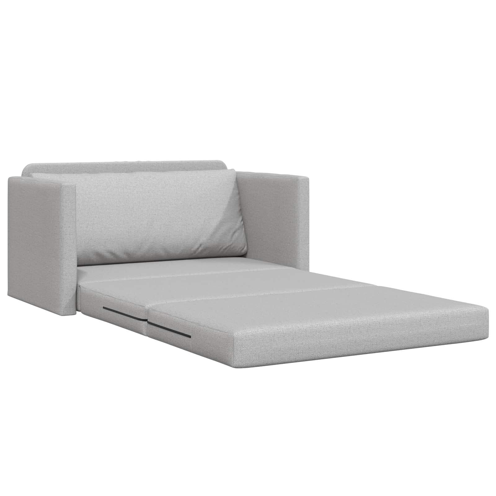Sofa postelja 110cm Oblačno siva blago - slika 4