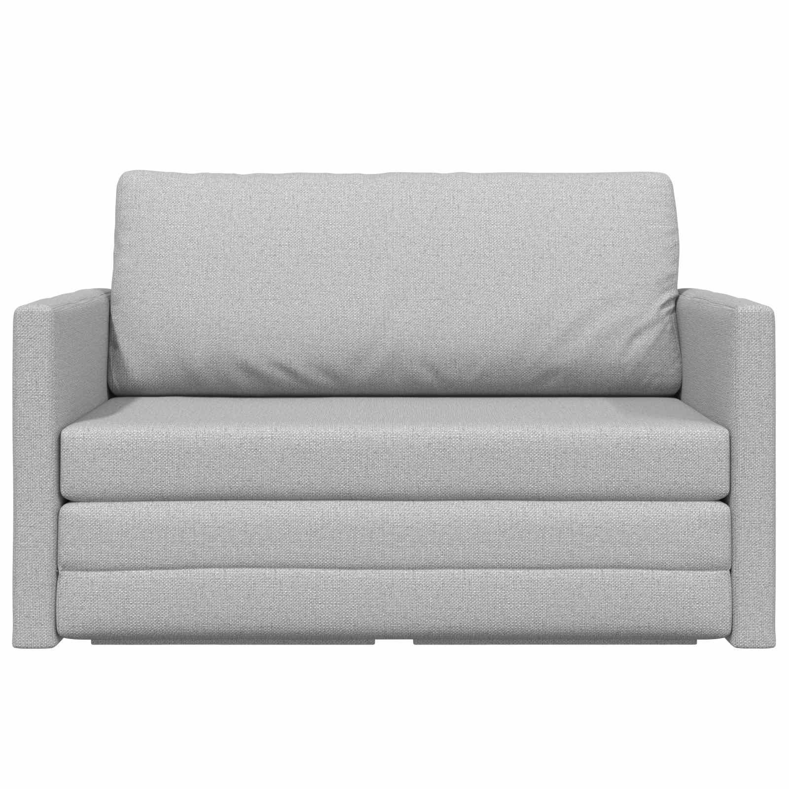 Sofa postelja 110cm Oblačno siva blago - slika 5