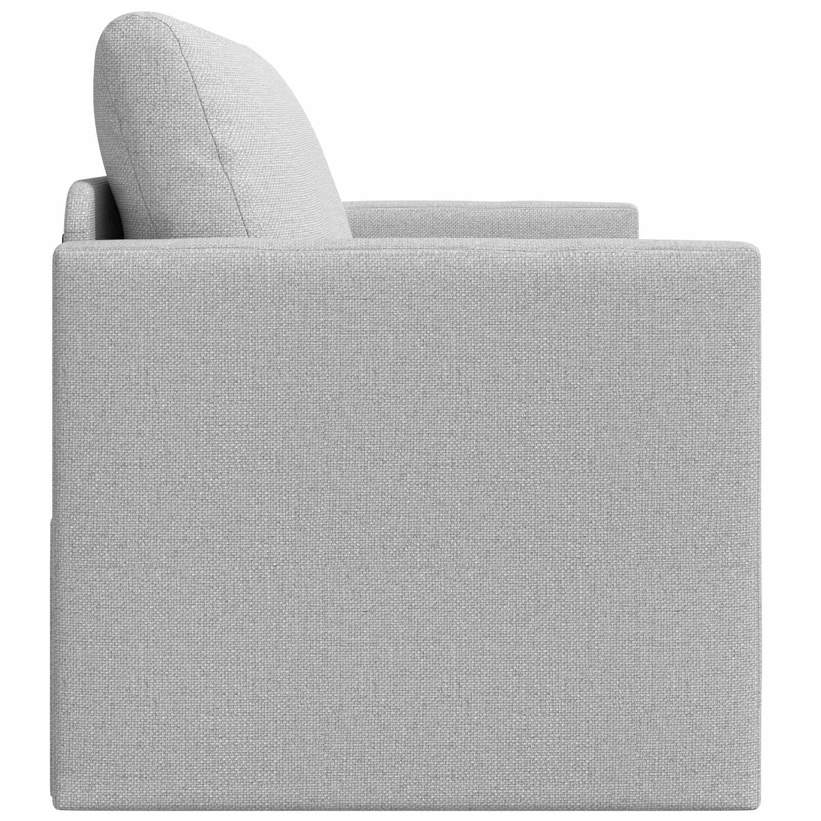 Sofa postelja 110cm Oblačno siva blago - slika 6