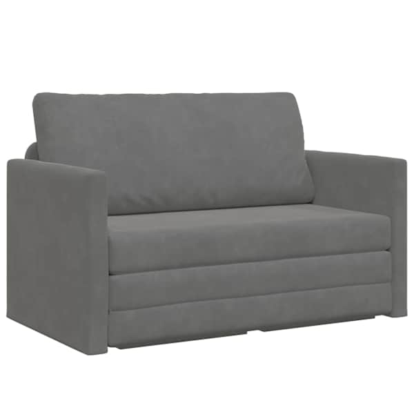vidaXL Diivanvoodi Tumehall 124 x 71 x 78 cm Samet