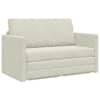 vidaXL Diivanvoodi cream 124 x 71 x 78 cm Samet