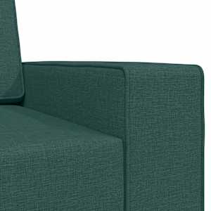 Pohovka na spaní 200cm Tmavě zelená textil - obrázek 8