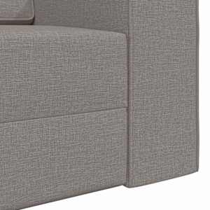 Pohovka na spaní 200cm Taupe textil - obrázek 9