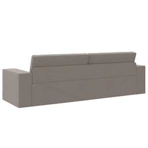 Pohovka na spaní 200cm Taupe textil - obrázek 7